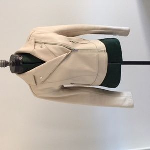 T by Alexander Wang Leather Motorcycle Jacket